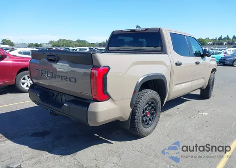 2025 Toyota Tundra Hybrid Trd Pro Hybrid Crewmax 5.5' Bed из США, поврежденный, VIN 5TFPC5DB4SX106217